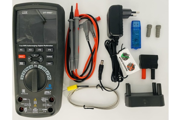 Профессиональный промышленный мультиметр СЕМ DT-9987 True RMS 875290