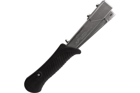 Механический ударный степлер КОБАЛЬТ скобы 6-10 мм, тип 140, обрезиненная рукоятка 790-410