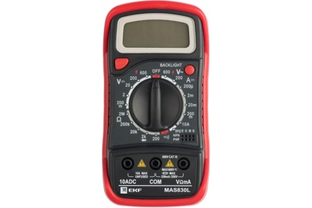 Цифровой мультиметр EKF MAS830L Expert In-180701-pm830L