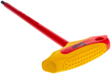 Ключ диэлектрический шестигранный Т-образный 6 мм КВТ Профи 73233