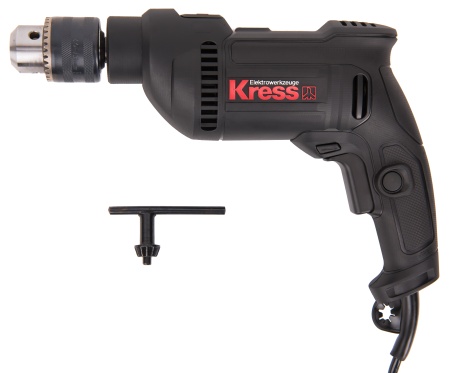 Дрель KRESS, KU120, 650Вт, 13мм, коробка