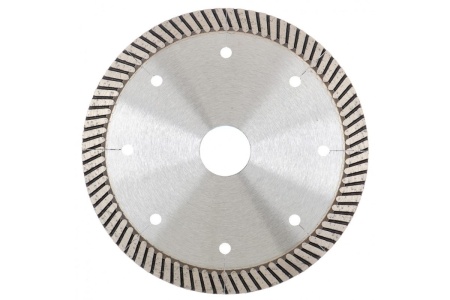 Диск алмазный турбо с лазерной перфорацией (125х22.2 мм) GROSS 73029