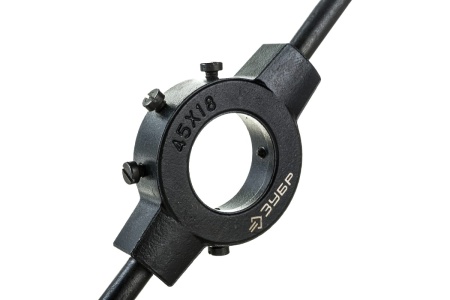 Плашкодержатель, высота - 18 мм, общая длина - 455 мм ЗУБР "ПРОФЕССИОНАЛ" 28150-45