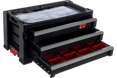 Ящик для инструмента, 3 выдвижных ящика NEO Tools 84-227