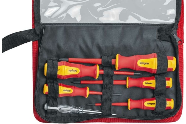 Набор диэлектрических отверток Navigator nht-оtd03-h6 6 шт. 93430