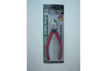 Кусачки для пластика ProsKit косые 150мм, пружина PM-806A С00036249