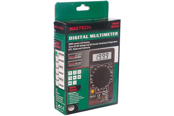 Мультиметр Mastech M830B, цифровой, 57598