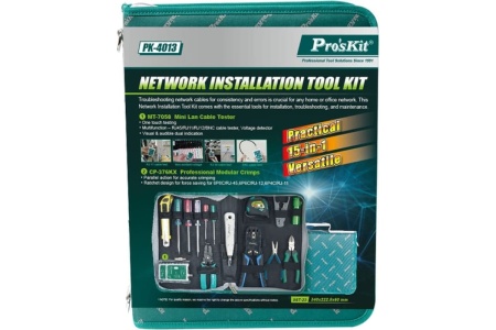 Набор инструментов для обслуживания LAN ProsKit PK-4013 С00040250