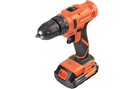 Аккумуляторная дрель-шуруповерт PATRIOT BR 189UES 180301549