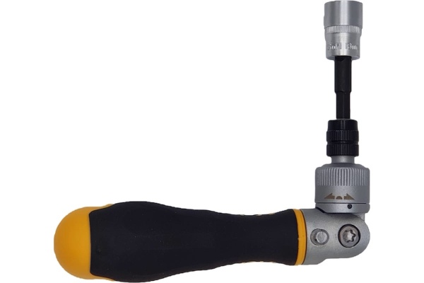 Трещотка Felo Ergonic K поворотная, с храповым механизмом 43899940 Трещотка Felo Ergonic K поворотная, с храповым механизмом 43899940