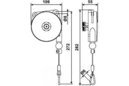 Таль балансир TECNA 9303NY 2.5 100409168