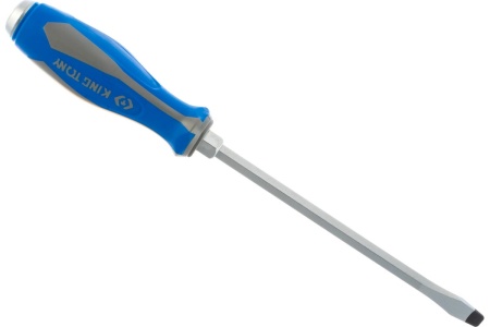 Силовая шлицевая отвертка Slotted 8мм, 175мм KING TONY 14620807