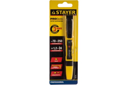 Тестер напряжения STAYER MS-48M 4520-48