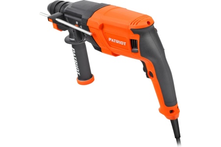 Перфоратор PATRIOT RH 243Q SDS+, мощность 770 Вт, 2.6 Дж, 3 режима работы, быстросменный патрон QCC, макс.диаметр 24 мм, глубиномер, кейс 140301344