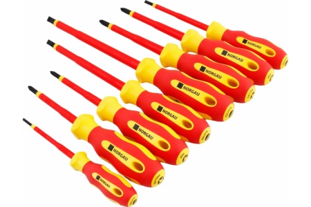 Набор отверток NORGAU NSB171VDE-008 8 предметов 067122008