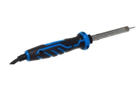 Электропаяльник ЗУБР ЭКСПЕРТ, 2-комп. рукоятка, жало ДСС, форма конус, 40Вт 55402-40