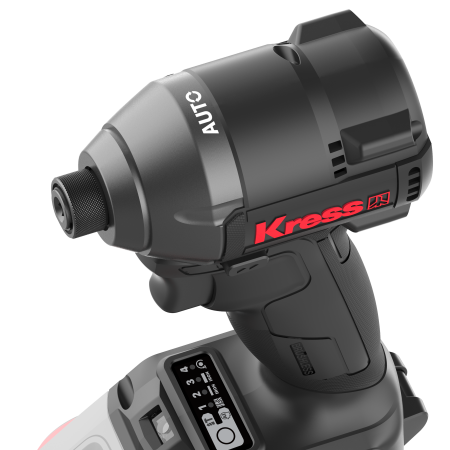 Винтоверт аккумуляторный бесщеточный ударный KRESS KUB61.9, 20В, 230 Нм, без АКБ и ЗУ, коробка