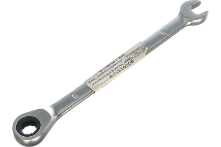 Комбинированный ключ с трещоткой 8мм AV Steel  AV-315008
