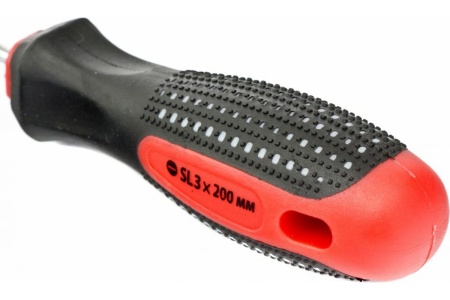 Отвертка SL3,0х200 мм MATRIX Fusion Anti slip 11410