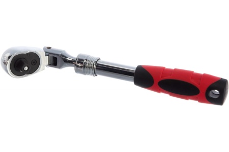 Шарнирный ключ-трещотка 3/8", 72 зуб, 240-340мм JTC-5029