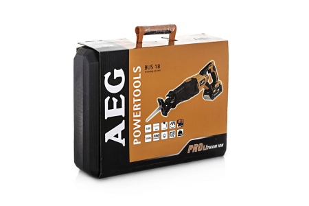 Аккумуляторная сабельная пила AEG BUS 18 Li-302C 428365