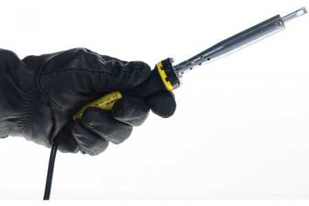 Паяльник STAYER PROFI с двухкомпонентной рукояткой 80 Вт, клин 55300-80