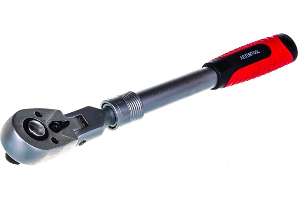 Трещотка ABTOMTOOL РROFFI 1/2, 72 зуб, 350-500 мм, телескопическая, CrV 54252 Трещотка ABTOMTOOL РROFFI 1/2, 72 зуб, 350-500 мм, телескопическая, CrV 54252