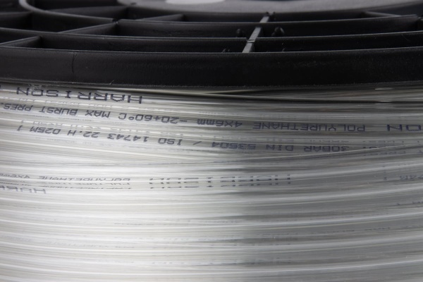 Трубка бесцветная PU 4x6 мм, длина 200 м Harrison HUS0406-CL