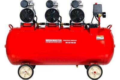 Воздушный безмасляный компрессор WorkMaster WC-60/100БМ