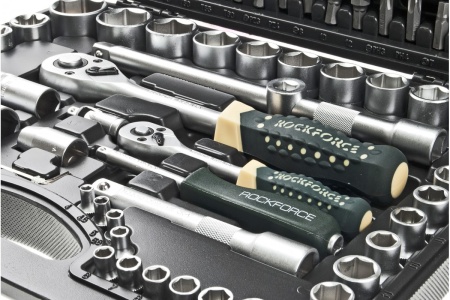 Набор торцевых головок и принадлежностей (108 предметов) ROCKFORCE RF-41082-5