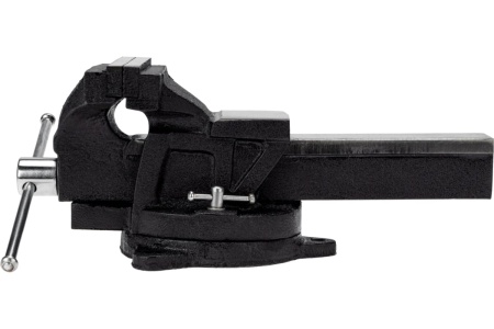 Тиски KRANZ слесарные 150мм, поворотные, с наковальней KR-12-5102