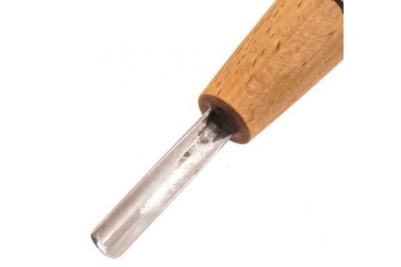 Стамеска резчицкая, полукруглая РК, 8 мм Петроградъ М00014005