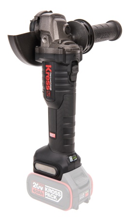 Угловая шлифмашина аккумуляторная KRESS, KU801.9, 20В, 125мм, без АКБ и ЗУ