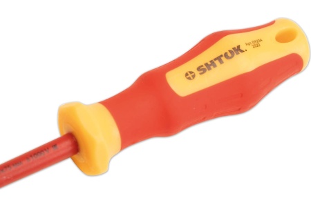 Диэлектрическая крестовая отвертка SHTOK 1000В Ph0x75 мм 09204