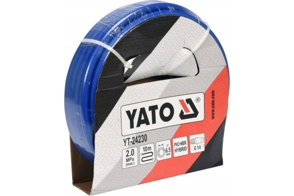 Шланг гибридный 1/4", 10 м YATO YT-24230