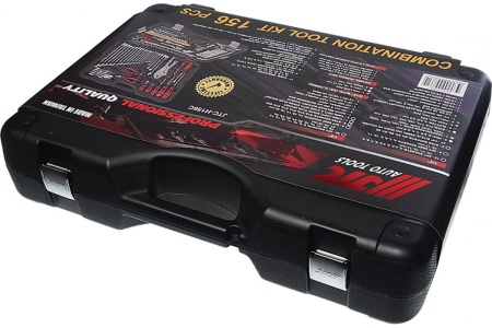 Набор 6-гранных инструментов 1/4" & 1/2" в кейсе, 156шт JTC JTC-H156C-B72