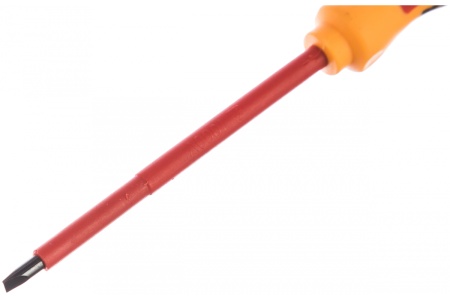 Шлицевая отвертка электрика REXANT SL 4х100 мм 12-4712