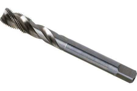 Метчик Partner трубный G1/8 HSSE, спиральная канавка 38, H6, TiAlN (серия TG01) 325180