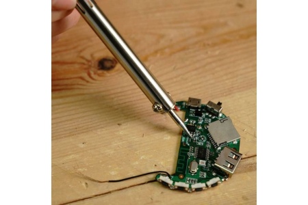 Паяльник DEKO SI01, 30 Вт, 220 В, с деревянной ручкой 065-0558