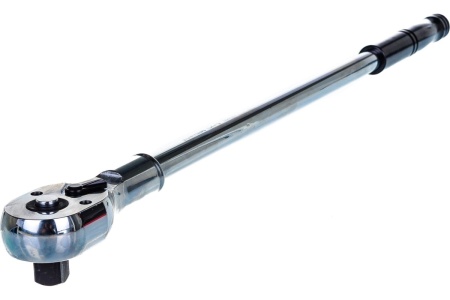 Трещотка с прямой металлической ручкой ЭВРИКА 3/4 24-зубцовая 760мм ER-13760