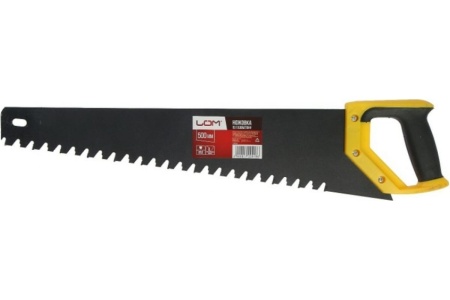 Ножовка по газобетону LOM твердосплавные напайки, защитное покрытие, 500 мм 1722418