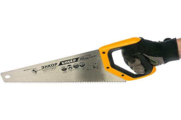 Ножовка с закаленным зубом Энкор Бобер 9851