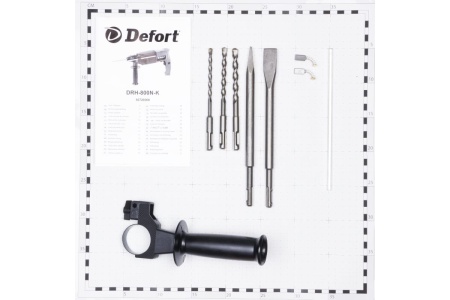 Электрический перфоратор DEFORT DRH-800N-K 93720360 Электрический перфоратор DEFORT DRH-800N-K 93720360