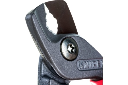 Кабелерез KNIPEX StepCut ступенчатый рез, кабель д. 15 мм, 50 кв.мм, L-160 мм, 1000V KN-9516160