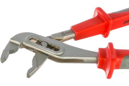 Переставные изолированные клещи КВТ 250 мм до 1000В 61436