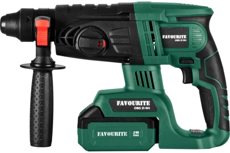 Аккумуляторный перфоратор FAVOURITE SDS+, бесщеточный двигатель OBS 21 RH