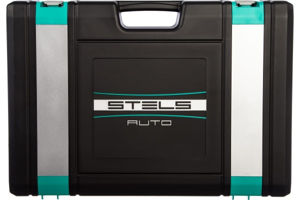 Набор инструмента 1/4", 1/2", CrV, S2, усиленный кейс, 119шт STELS 14112