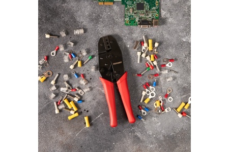 Кримпер для обжима штыревых наконечников 6.0-10.0 - 16.0 мм2 REXANT HT-301 S 12-3019