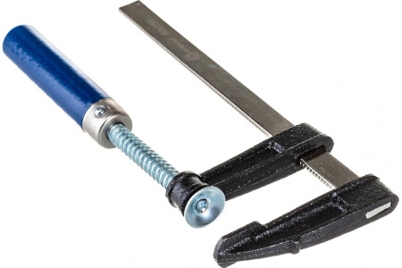 F-образная струбцина 50 x 150 мм, деревянная рукоятка КОБАЛЬТ 917-064