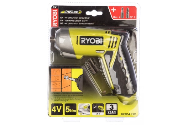 Отвертка Ryobi R4SD-L13C 5133001961
